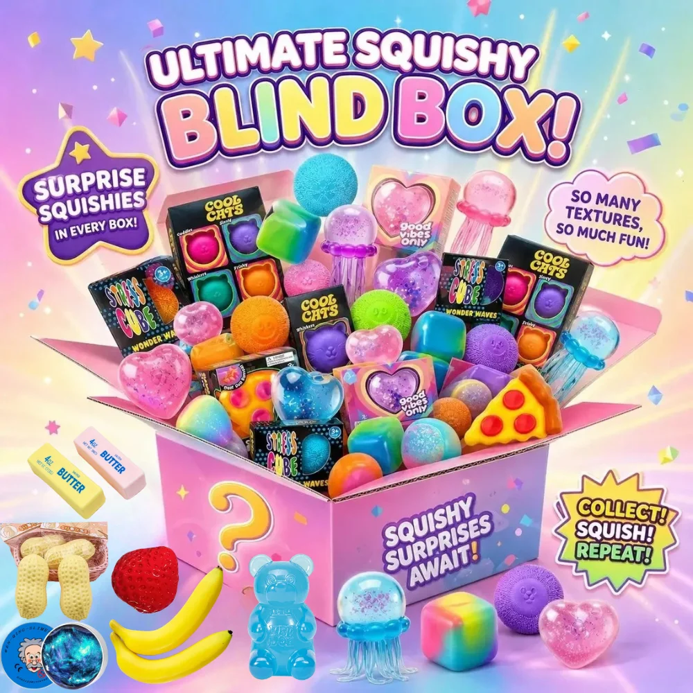 Squishy Mystery Box , Slow Ris - Party Games For Adults And Kids ulasan dan harga