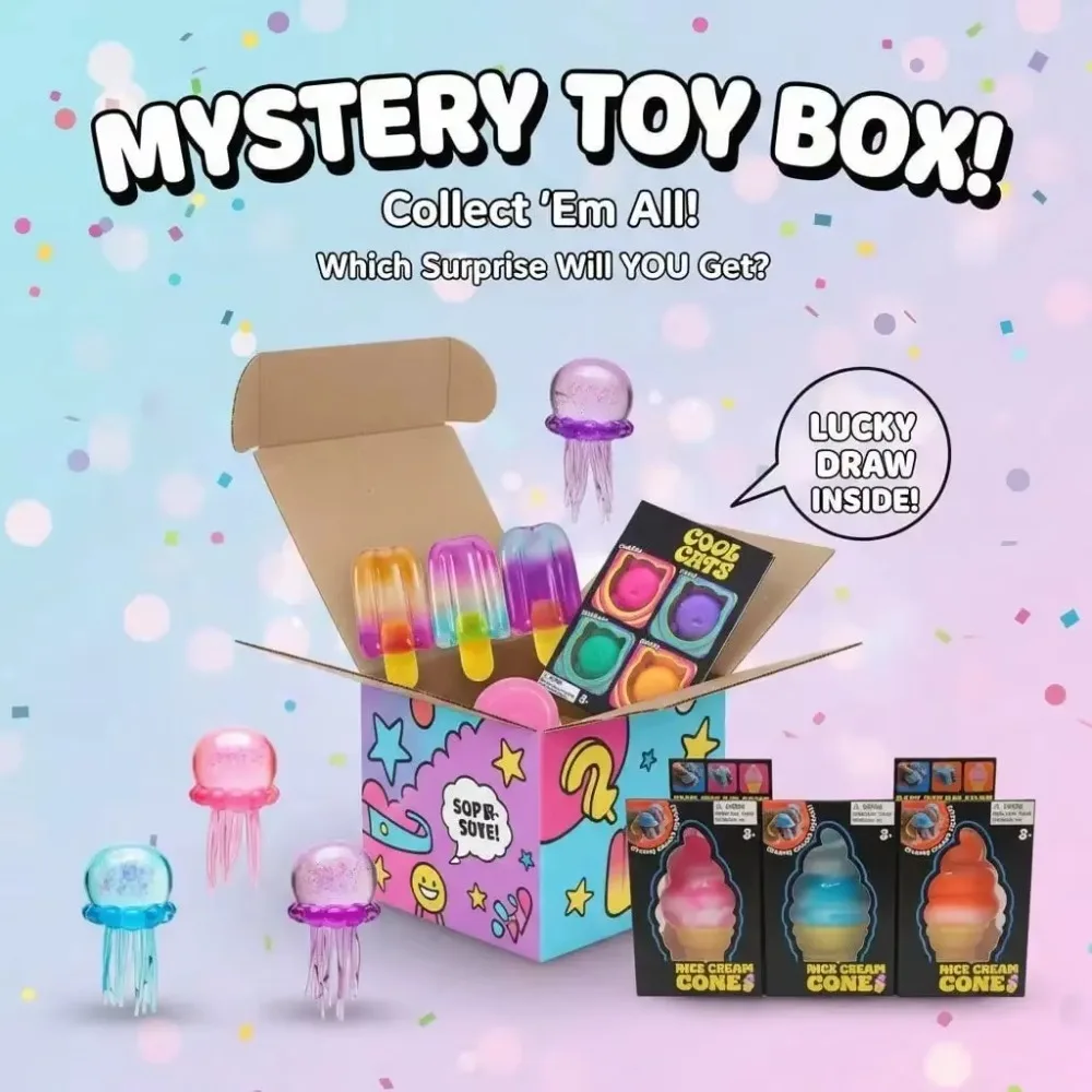 Squishy Mystery Box , Slow Ris - Party Games For Adults And Kids ulasan dan harga