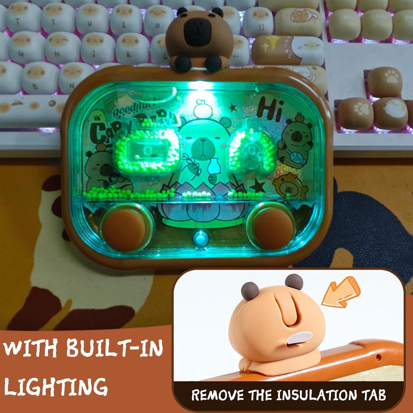 Capybara Handheld Water Game w - Party Games For Adults And Kids ulasan dan harga