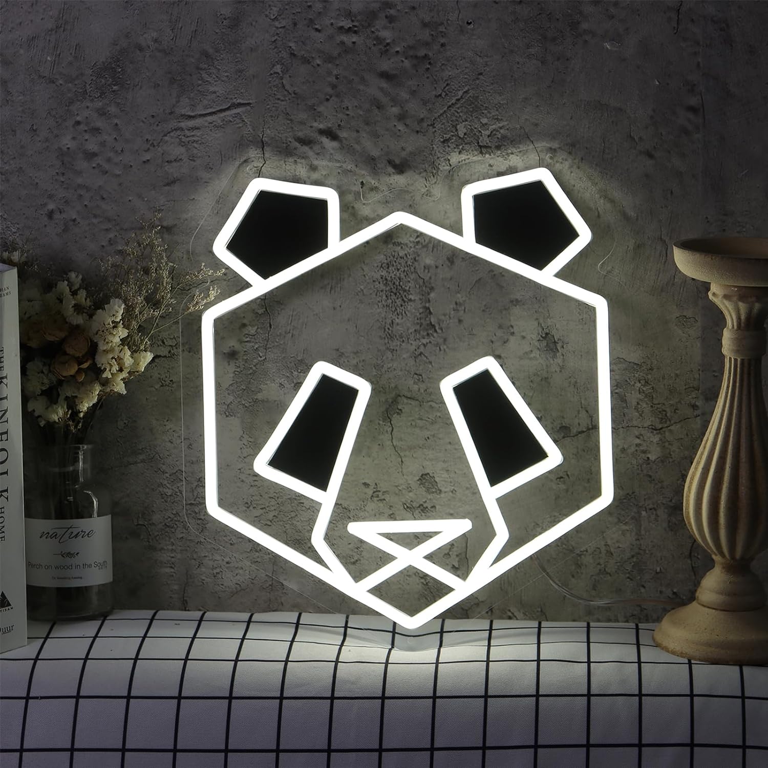 Panda Neon Sign USB Dimmable L - Zoo Party Games ulasan dan harga