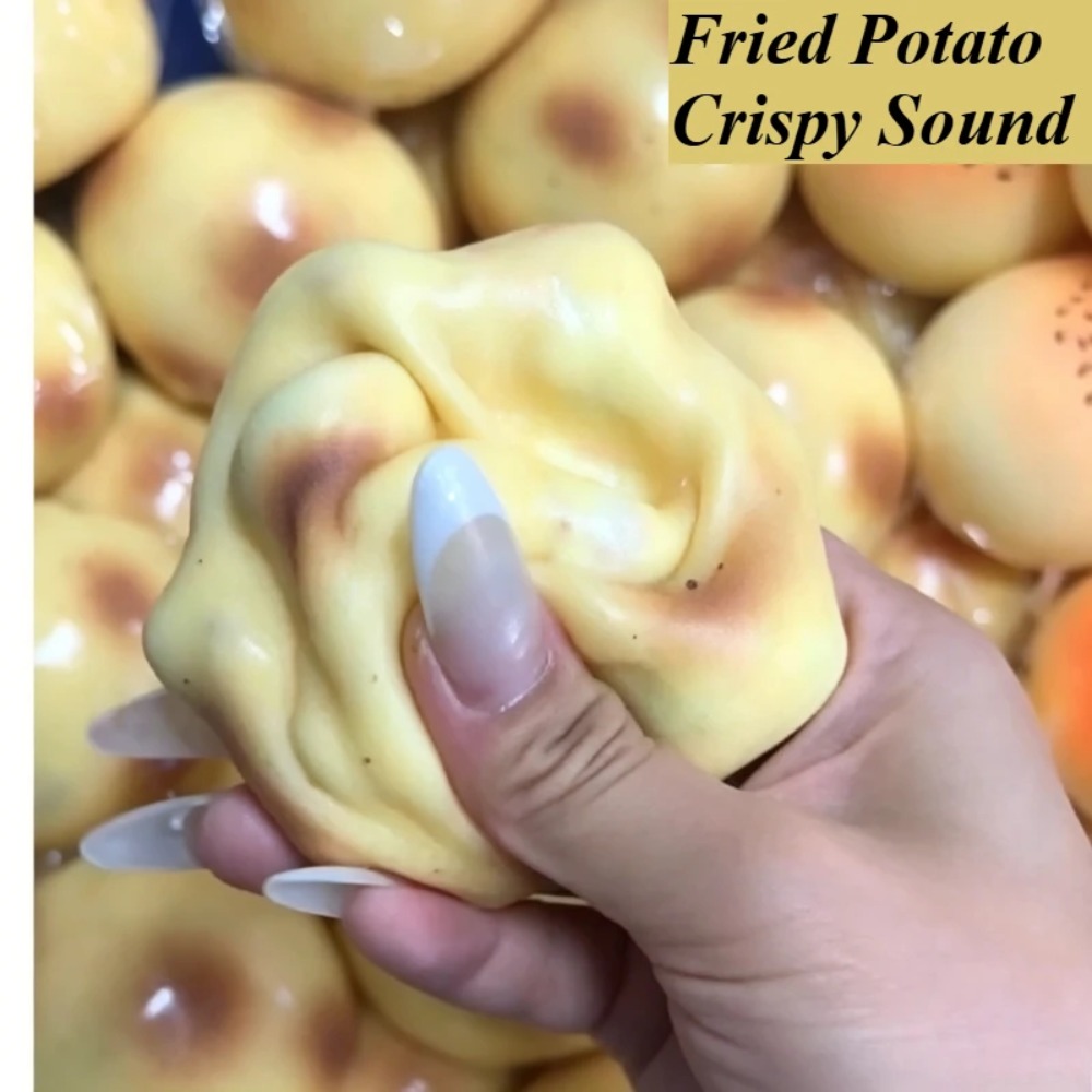 Fried Potato Shaped Squishy To - Party Games For Adults And Kids ulasan dan harga