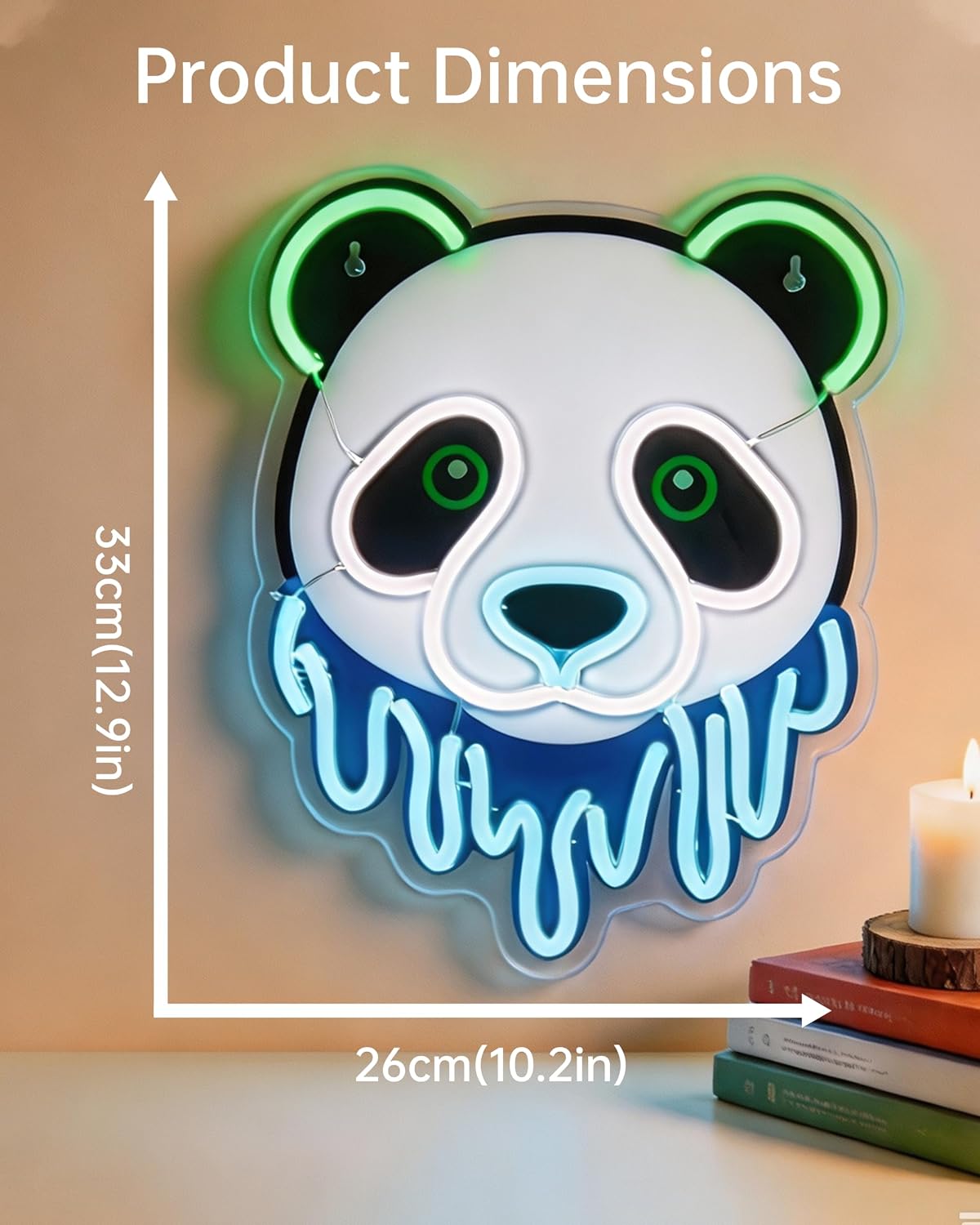 Panda LED Neon Sign USB Neon L - Zoo Party Games ulasan dan harga